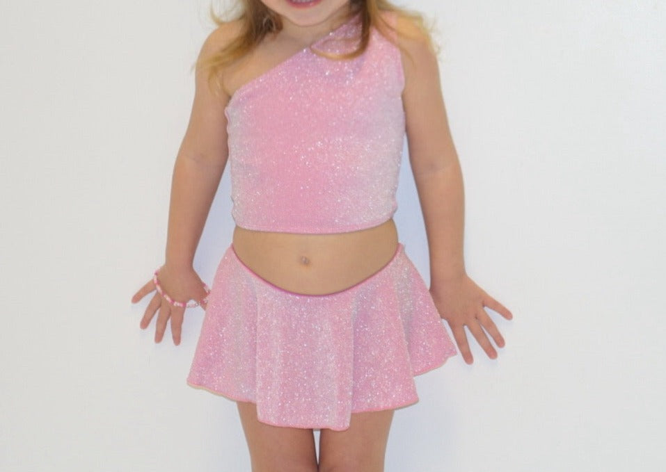 Pink Shimmer Two-Piece